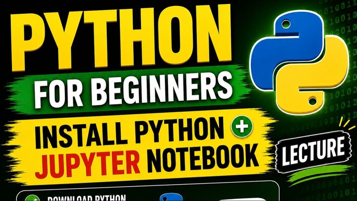 Python Setup for Beginners in Nepali 🇳🇵 | Download Python, Compiler, Virtual Environment & Jupyter