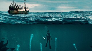 渔船驶入禁区，以为捞到大鱼很开心，却不知船底捞的是巨型海怪！【科幻Fans】 怪兽科幻片《海热症》