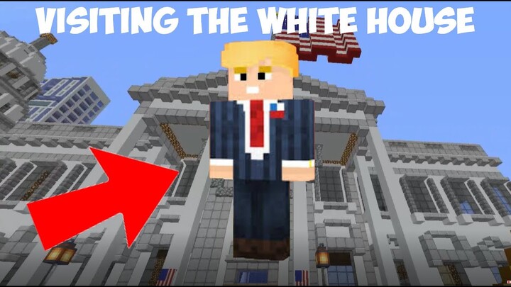 I Went To The WHITE HOUSE On EarthMC