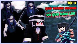 MINECRAFT THANH GƯƠM DIỆT QUỶ TẬP 4: QUỶ VƯƠNG MUZAN ** ĐỐI ĐẦU QUỶ ĐẦM LẦY CỨU CÔ GÁI MẤT TÍCH