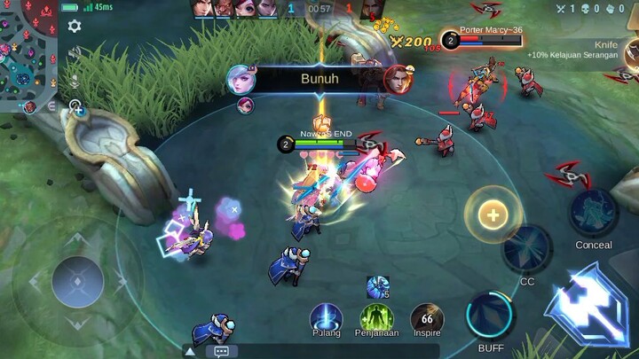 shoot mobile legands Miya padu