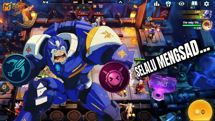 TOWLONG !!! COMMANDER JHONSON UDAH GAKUAD 😭 | MAGIC CHESS GO GO [MCGG]