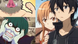 [ Kimetsu no Yaiba ] Kepala babi ini benar-benar cocok dengan 11 harem? ? Sword Art Online, Kehidupan Tanpa Awal di Dunia Lain, Spirit of Eating Halberd, Passerby Heroine, Fives, Psionics, Shield Yong