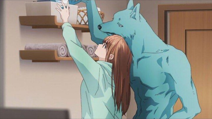 wolf man hidup bareng Ama manusia