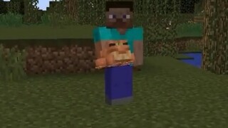 Chơi minecraft với bạn nhưng nó lạ lắm