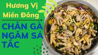 Món Ăn Vặt #Chân Gà Ngâm Sả Tắc Nhâm Nhi Ngày Tết #Make Chicken Legs Soaked#HVMĐ 91