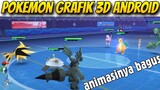 GAME POKEMON ANDROID GRAFIK 3D. MEMANJAKAN MATA