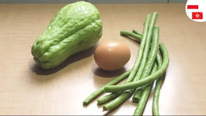 SAYA TIDAK MENYANGKA! LABU SIAM+ KACANG PANJANG+TELUR DIMASAK BISA SE-ENAK INI!!