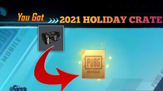 PUBG KR Opening Free 2021 Holiday Crates | PUBG Mobile Korea