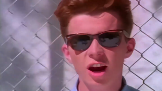 [Remix] Rickroll hindari tongkat|<Never Gonna Give You>-Rick Astley