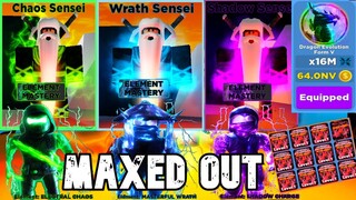 GRIND TO THE MAX NEW ELEMENTS NEW ULTRA BEAST PET MAX RANK AND SWORD ROBLOX NINJA LEGENDS!