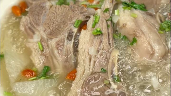 【Tips masak iga kambing kuah bening agar tidak amis dan bau prengus! Kaldu sangat segar dan manis, d