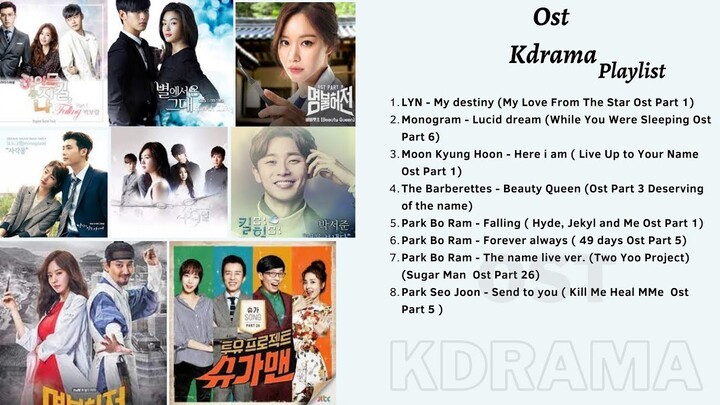 🎶OST Kdrama🎶 part 5 ⟦My k-pop playlist⟧