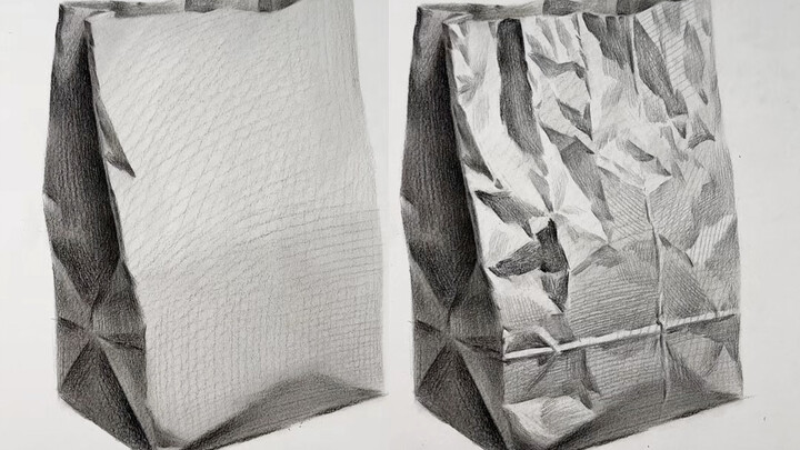 Easily Master the Texture of Paper Bags in Your Art