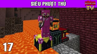Chế Tạo Máy Bơm Nham Thạch - Minecraft Siêu Phượt Thủ 17
