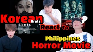 [REACT] Koreans react to Philippines Horror Movies #65