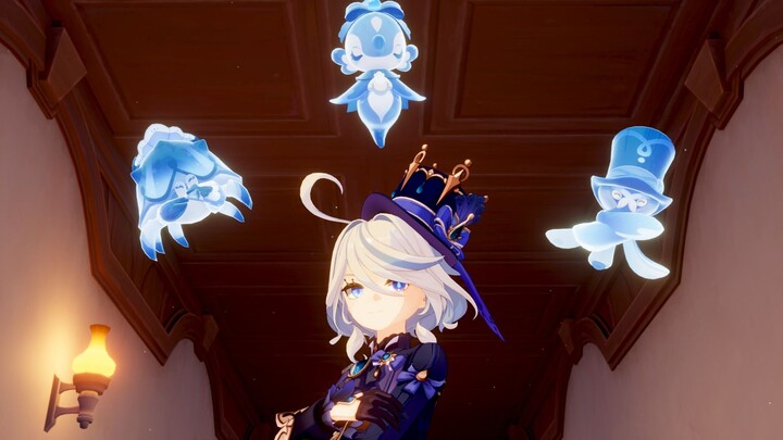 With three evil tyrants in my arms, I am not afraid of any ghosts