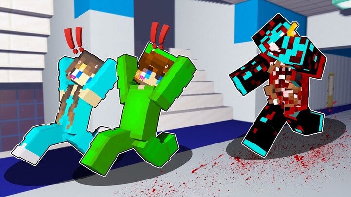 Escape From INFESTED PEPESAN.EXE in OMOCITY! - Minecraft PE