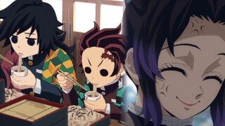 "Giyuu and Tanjiro's daily healing journey, a world where only butterflies can endure the pain!