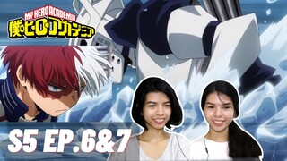 MATCH 3! | My Hero Academia S5 Ep. 6 & 7 | tiff and stiff