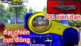 PUBG Mobile - 1 Ngày Cầm Combo P90 Combat Cực Căng Và Cái Kết 1000 Viên Đạn Vẫn Thiếu