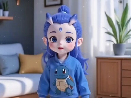 عمتي وضعت مكياجًا جميلًا جدًا، تُرى إلى أين ستذهب؟