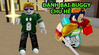 Roblox - SANG ĐẢO BUGGY CHÚ HỀ TIÊU DIỆT VÀ CẦY CẤP CÙNG VŨ LIZ - Blox Fruits