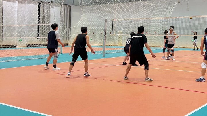 I won't allow anyone to not be able to receive this kind of forward spin ball