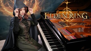 【梅琳娜：看过木头弹琴吗？】艾尔登法环主题曲「The Final Battle」钢琴演奏 Ru's Piano | 拉达冈&艾尔登之兽OST