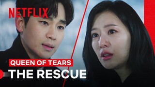 Kim Soo-hyun Rescues Kim Ji-won | Queen of Tears | Netflix Philippines