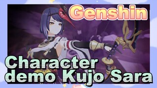 Character demo Kujo Sara