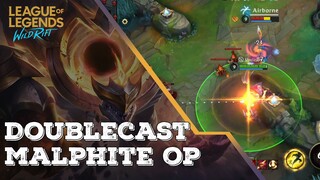 Wildrift : Malphite build ap gak kira kira damage nya