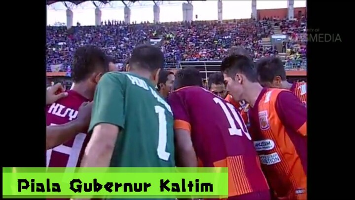 Piala Gubernur Kaltim 2016 : Arema Cronus Vs Pusamania Borneo FC (Babak 2)