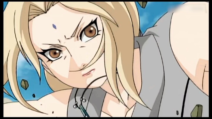 This brat is really fat, since he dares to pat Tsunade-sama's chest.