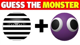 Guess The MONSTERS EMOJI | RAINBOW FRIENDS CHAPTER 2 + SMILING CRITTERS, POPPY PLAYTIME CHAPTER 3