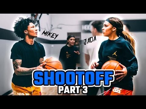 Mikey Williams Vs Jada Williams Go At It! Shooting Workout With NBA Trainer Ryan Razooky