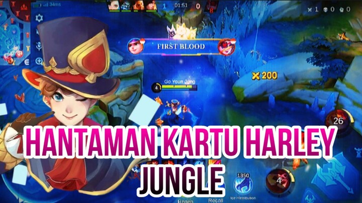 HANTAMAN KARTU HARLEY JUNGLE