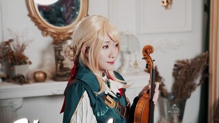 Violet Evergarden Penampilan Biola Violet Evergarden "Hormat" - Kathie Violin cover