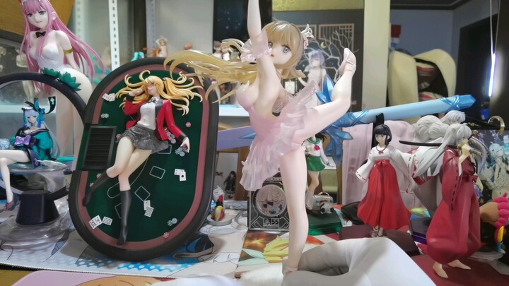 wave家的白天鹅少女手办，有点妈见打不太好拍啊