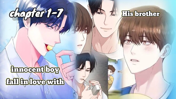 poor boy fall in love with his childhood hyung chapter 1-7 BL Manhwa #bl