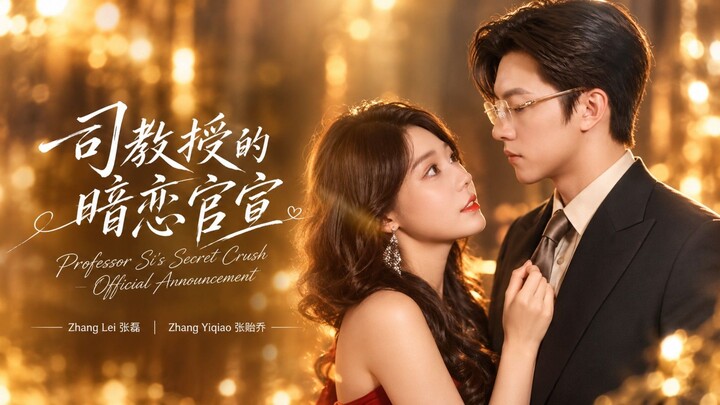 🎬 Professor Si's Secret Crush Official Announcement | Si Jiao Shou De An Lian Guan Xuan | 司教授的暗恋官宣