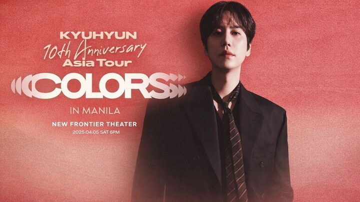 [FULL FANCAM] Kyuhyun - COLORS in Manila (April 05, 2025)