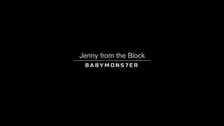 baby monster_dance performance video (jenny from the block)