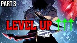 Top 10 Anime Where the Main Character Has the Power to Level Up - Part 3