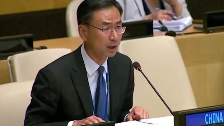 I heard that Geng Shuang has been going crazy at the United Nations again recently!