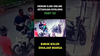 Lanjutan Ojek online Ketahuan Nyolong #shorts