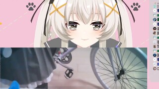 Super beautiful Japanese white tiger shows her car