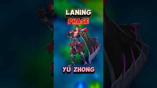 Laning phase yu zhong ketika lwan esmeralda🙌✍️ #contentcreatormlbb #wiamungtzy #yuzhong