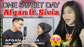 AFGAN FT. SIVIA -  One Sweet Day (Cover) I REACTION VIDEO