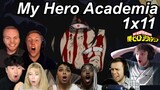 My Hero Academia 1x11 Reactions | Great Anime Reactors!!! | 【僕のヒーローアカデミア】【海外の反応】